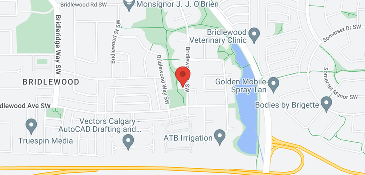 map of 135 BRIDLEWOOD DR SW